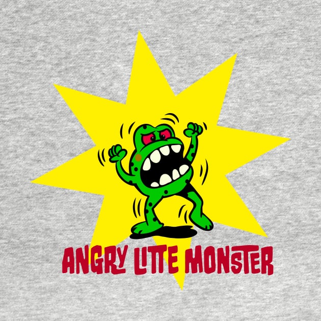 Angry little Monster (lettering) by schlag.art